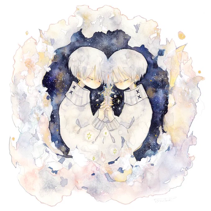 #アナログ作家フェス #アナログ作家フェス_水彩 

素敵な企画参加させていただきます!
基本透明水彩を使っています🎨透明感のある滲みや重なった色が好きです🦔 