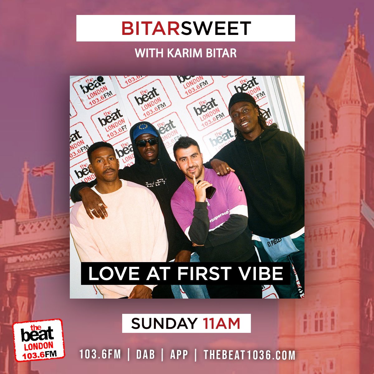 Karim_Bitar's tweet photo. BitarSweet 1000-1200

@TheBeat1036fm SUNDAYS:

🗣 *KB Talks*: Wizkid at the O2 

🧥 *Drip or Drown*: ACW Hypergraphic Tee 

🎧 *Sweet Picks*: @Olamistill @muvaofearth @skiifalls @iamrasida 

⭐️ Special Guests : Love At First Vibe @Sean____Cole @at0ne_ @abeosho https://t.co/YAP9VRtiOF