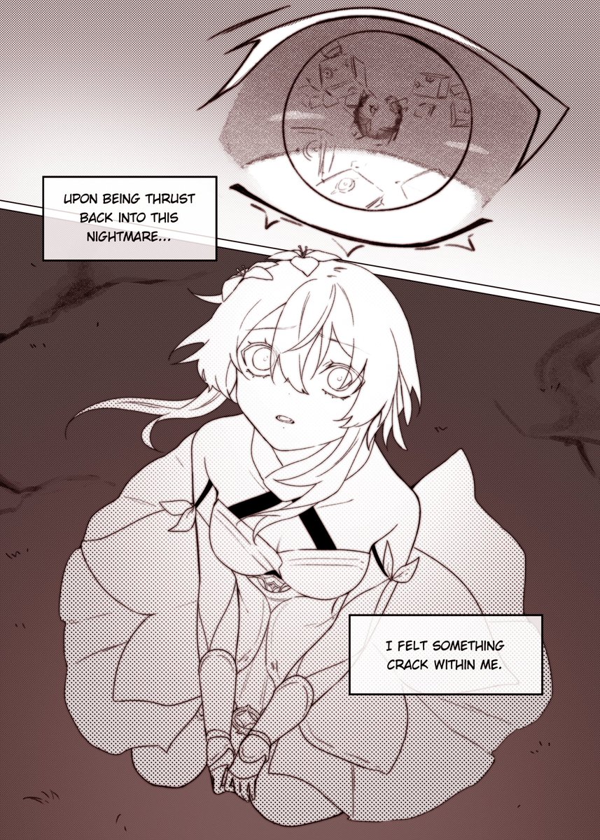 「 Celestia will fall. 」 (1/2)
When your journey finally comes to an end... surely you too will understand.
#GenshinImpact #原神 
