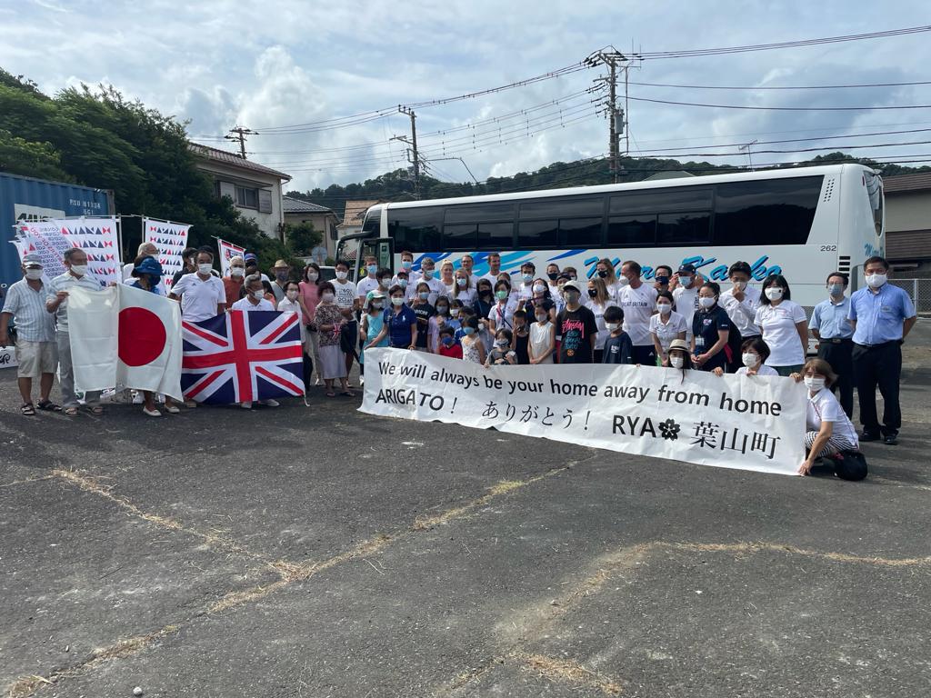 The <a href="/TeamGB/">Team GB</a> sailors are on the way back home - but everything we did, everything we achieved, everything that has happened over the past 5 years - this team has been beside us! 

'Arigato gozaimasu' to all our Japanese friends and the town of Hayama 👏