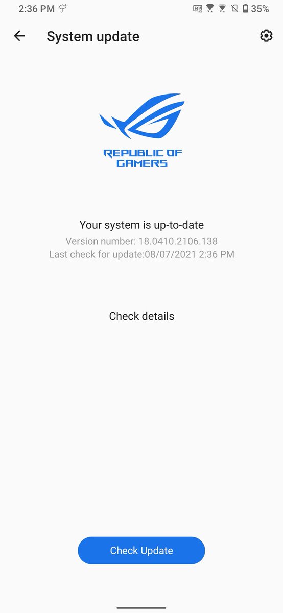 DevaDeadly's tweet image. Yes!! Finally!!
#android11update #rogphone3