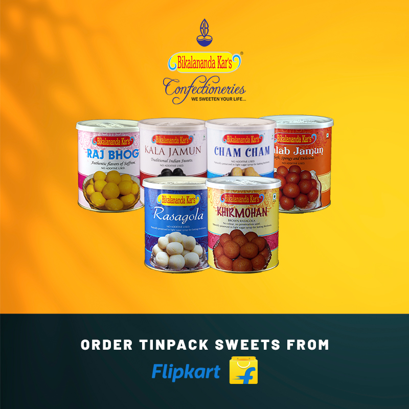 bikalanandakar's tweet photo. Whether it is a special occasion or a normal day, Our sweet collection is sure to elevate your mood. Simply, Order online our tin packs ranges from @Flipkart . Link: https://t.co/RU2he3CKTR
#SweetsOnline #SweetsShopping #OnlineSweets #OrderOnline #BuyNow #BikalanandaKarsRasagola https://t.co/i4zVmDqPKp