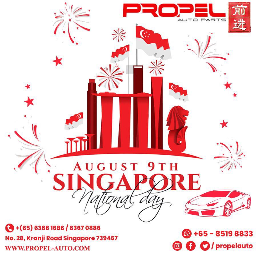 propelauto's tweet image. 🎊Happy 56th Birthday Singapore! 🎊

#SGUnited #NDP2021 #9thAug #PropelAuto #SG