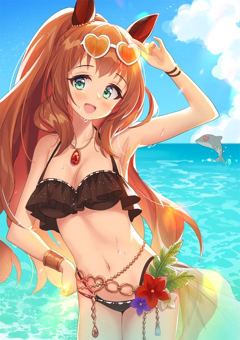 水着マルゼンスキーのTwitterイラスト検索結果。