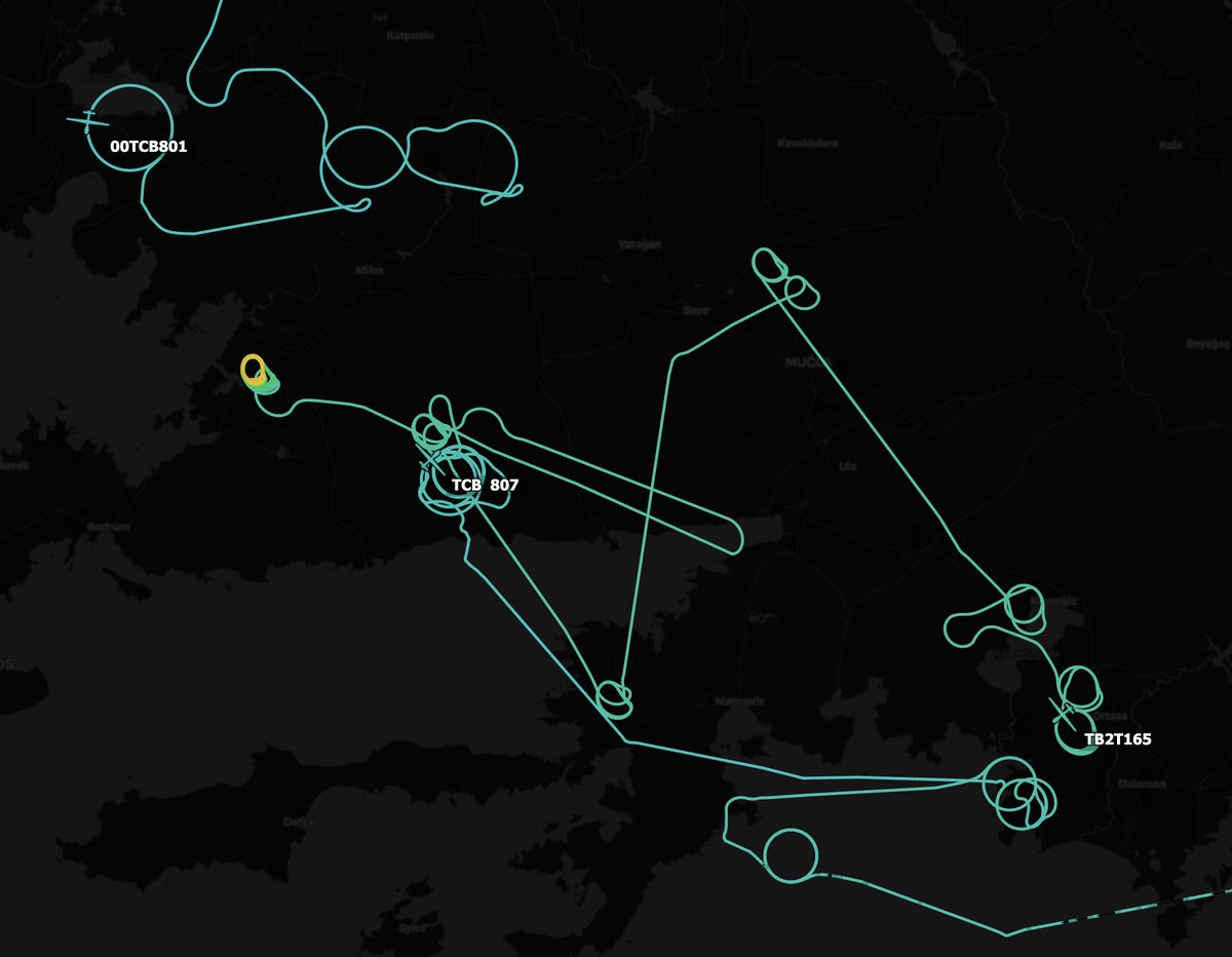 TheSnoopySnoop's tweet photo. Some drone activity over Turkey just now as wildfires continue to ravage the country and southern coastal resorts
#00TCB801 #001102
#TCB807 #001092
#TB2T165 #00107B
#haveglass
#planespotting #avgeek https://t.co/YjgAx8jCul