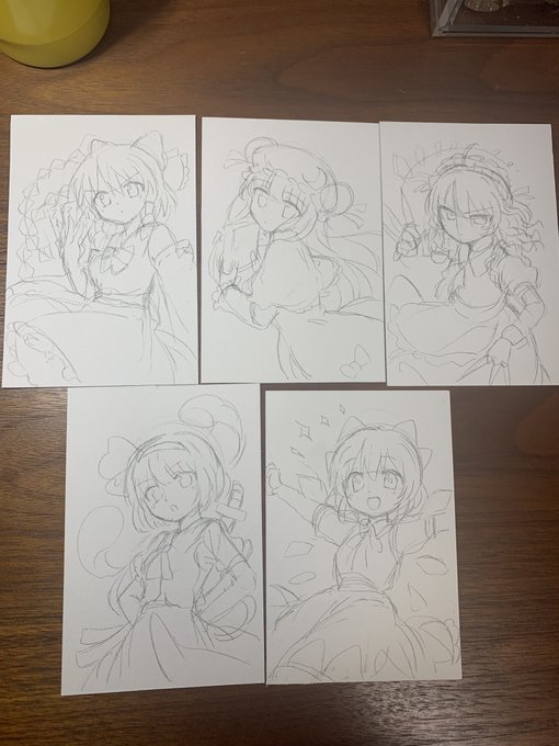 ゲンコ疲れたのでドローーイングします 