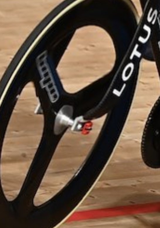 So the Hope Lotus bike was specifically designed for racing yet it didn't properly integrate the timing chip at all