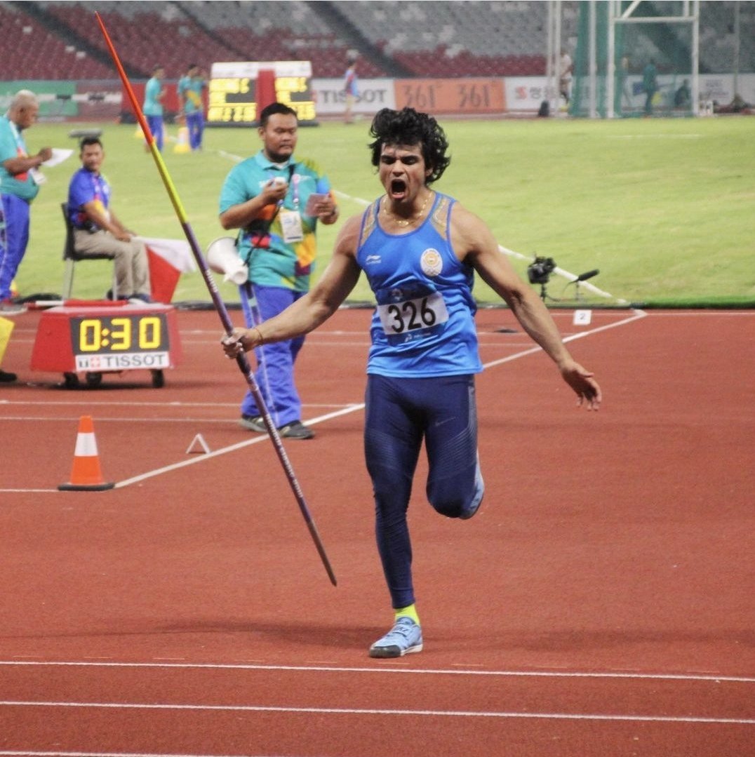 And we have a Gold ! 
#neerajchopda all the way
Ecstatic !!
