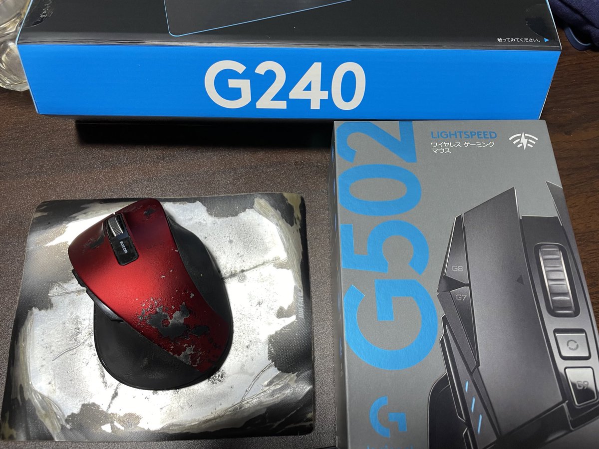 レウ 黒ガスト とりあえずレウさんのマウス 大型アップデートいたしました 3 ヽ ありがとうバッファローの そしてよろしくロジクールの