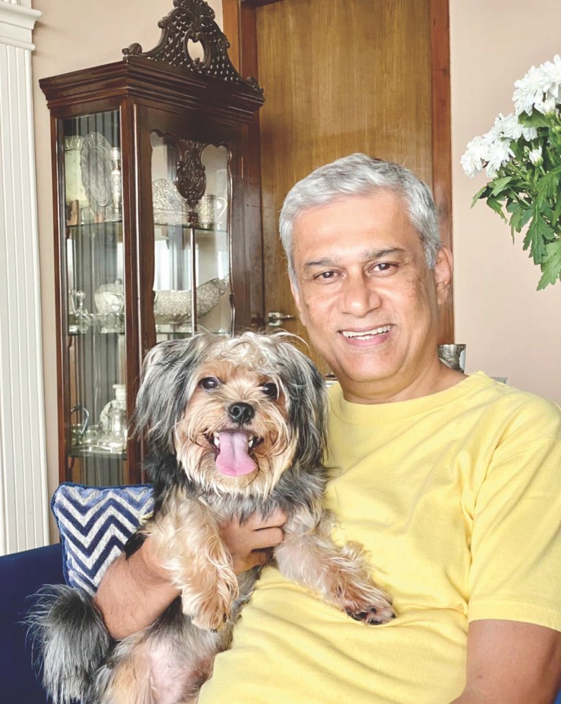 Photos like these make our #weekend brighter. Meet Leo, furry son of ad maven &amp; brand adviser, Colvyn Harris, in Tail End. Our latest issue is as sunny as ever. Get your copy today. #NewRelease #puppylove #Tibetan #Spaniel #dogsoftwitter