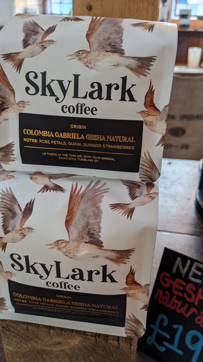 Eye popper just in from Skylark and <a href="/ProBaristas/">Speciality Baristas</a> today.