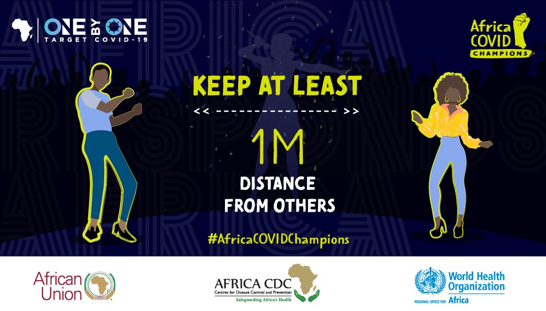 paul_unzimai's tweet photo. The lock down has been eased meaning the risks of getting in contact with many people is high and that increases the chances of Covid 19 spreading.
But we can minimise the risks if we stick to the new normal follow the SOPs.
Keep that distance
#africacovidchampions https://t.co/UUpJlxSB16