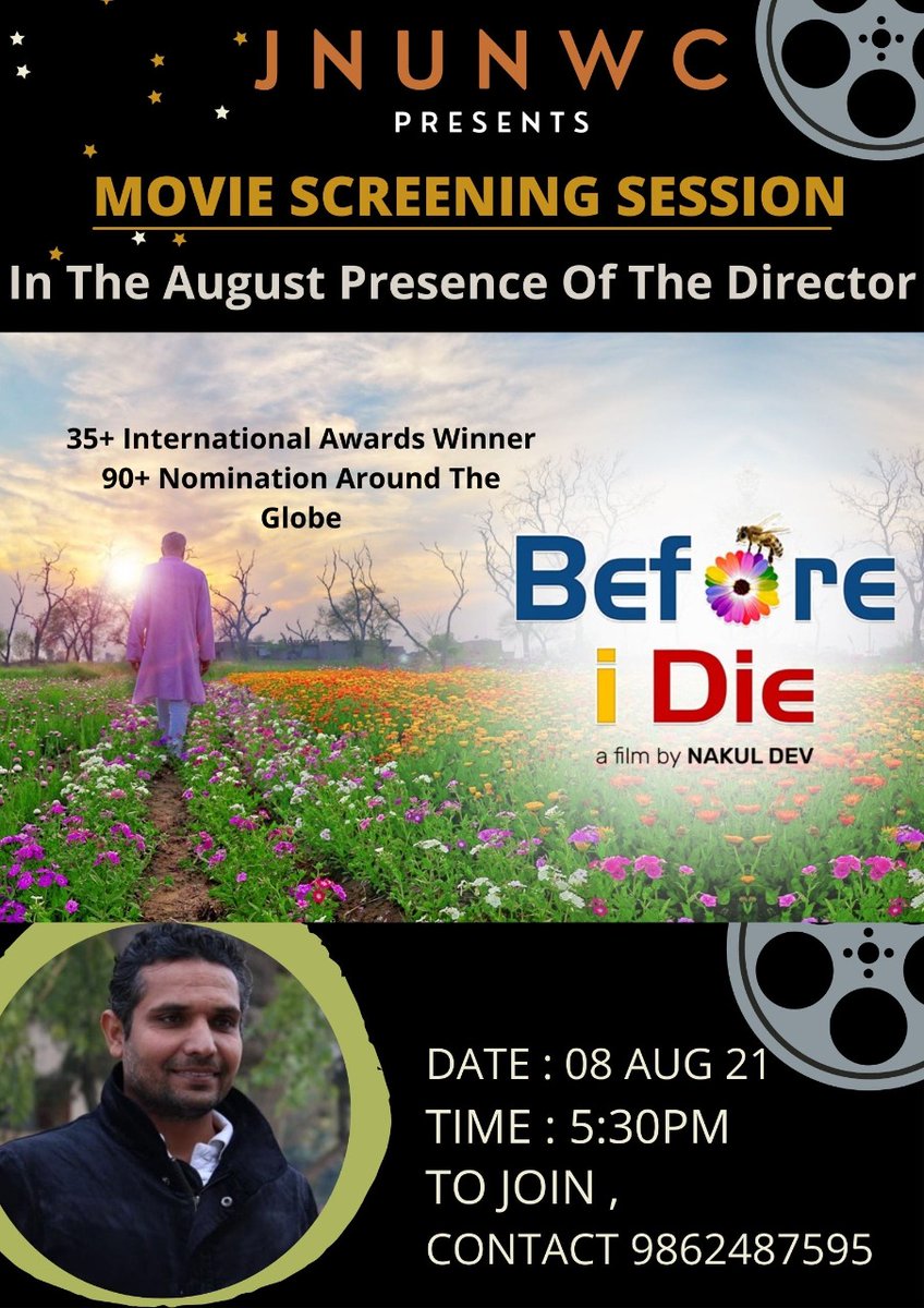 I am humbled...thanks alot #jnunwc
for this honour 💐🌍🙏🏼

nakuldev.in

#beforeidie #changethroughfilm #nakuldev #nakuldev #jnunwc #environment #awardwinningfilm #drramjijaimal #aapsi 

@ETEnvironment @UNEP @DEFCCOfficial @WWF @JagranNews @danikbhaskar @ANI