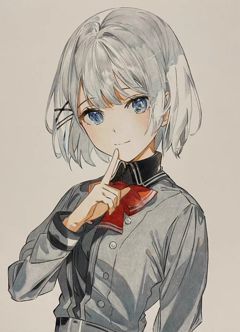 探偵はもう、死んでいる。
色鉛筆でシエスタを描きました! 
