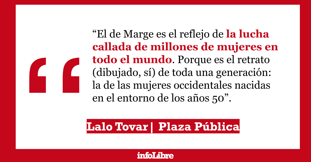 _infoLibre's tweet photo. 'Marge Simpson: ¿tan solo una mujer dibujada para su familia?', el artículo de @tovar_lalo https://t.co/Bzw5aq29p4 https://t.co/h2xP34coAt