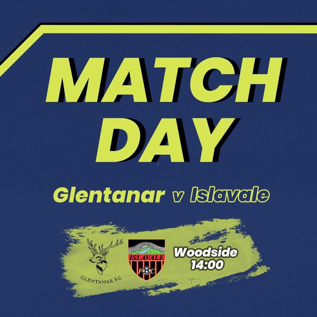 ⚽️ Match Day ⚽️
📆 Saturday 7th August 2021
🆚 <a href="/IslavaleFC/">Islavale FC</a> 
🏆 Quest Engineering Inter Regional Trophy-R1
🏟 Woodside Sports Complex 
⏰ KO 14:00 

#montheglens 🟡🔵🦌