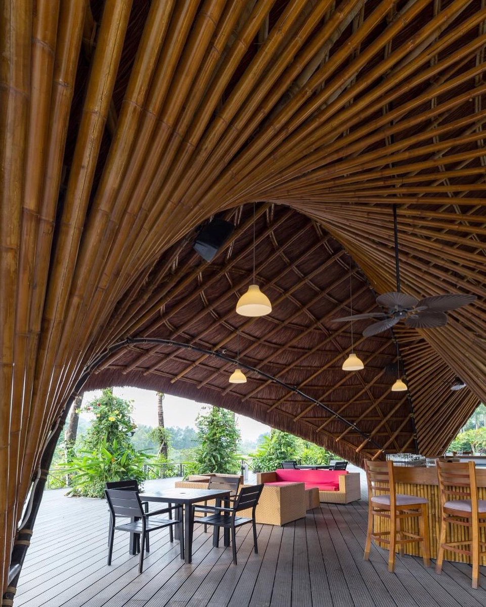 parametricarch's tweet image. Bamboo Pavilion by @BambuBuild in VinhPhuc, Vietnam | 2017.

(📸 by: Hoang Le)

#Bamboo #BambooStructure #BambooDesign #timber #wood #woodwork #Restaurant #Nature #pavillion #installation #architectureproject #fabrication #digitalfabrication #fabricate #digitaldesign #design