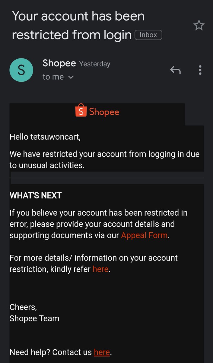 liandemonyo's tweet photo. #KalatUpdates
My shopee account got restricted and I'm still trying to retrieve it. :(
Sa mga di pa di pa na pick up kanina and sa mga magccheck out palang, please refer to the new links below. Pa cancel nalang po ng naunang checkout sa old account ko. https://t.co/ZWhazWxJZN