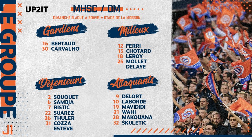 Le voici, le voilà 🤩

Le premier groupe de cette nouvelle saison 🔥

⚽️ #MHSCOM

Groupe présenté par <a href="/up2it_/">UP2IT</a>