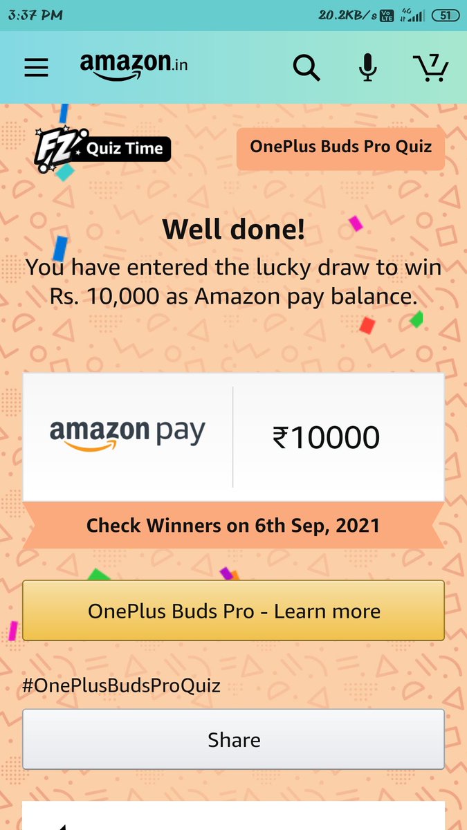 Namdev71170868's tweet image. @amazonIN #OnePlusIN
#OnePlusBudsPro#HearTheUnheard