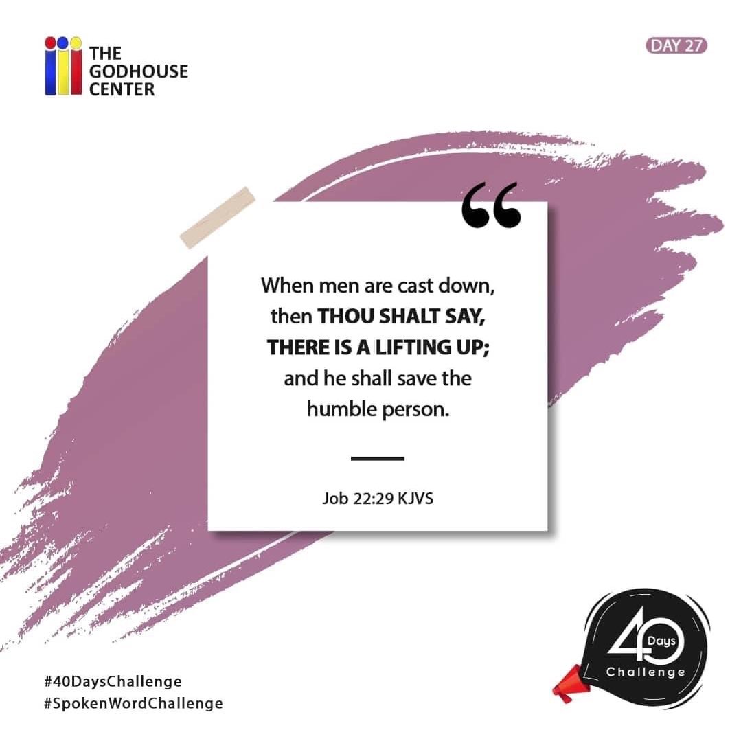 godhousecentre's tweet photo. Dear believer, no man's words have power over you like your own words. Agreement with this is true humility.

Speak your reality as spoken by God.
That's what the Spirit prevails upon.

#WeSpeak #WeAreGodHouse 

#40DaysChallenge
#SpokenWordsChallenge https://t.co/cGfe1sGMWP