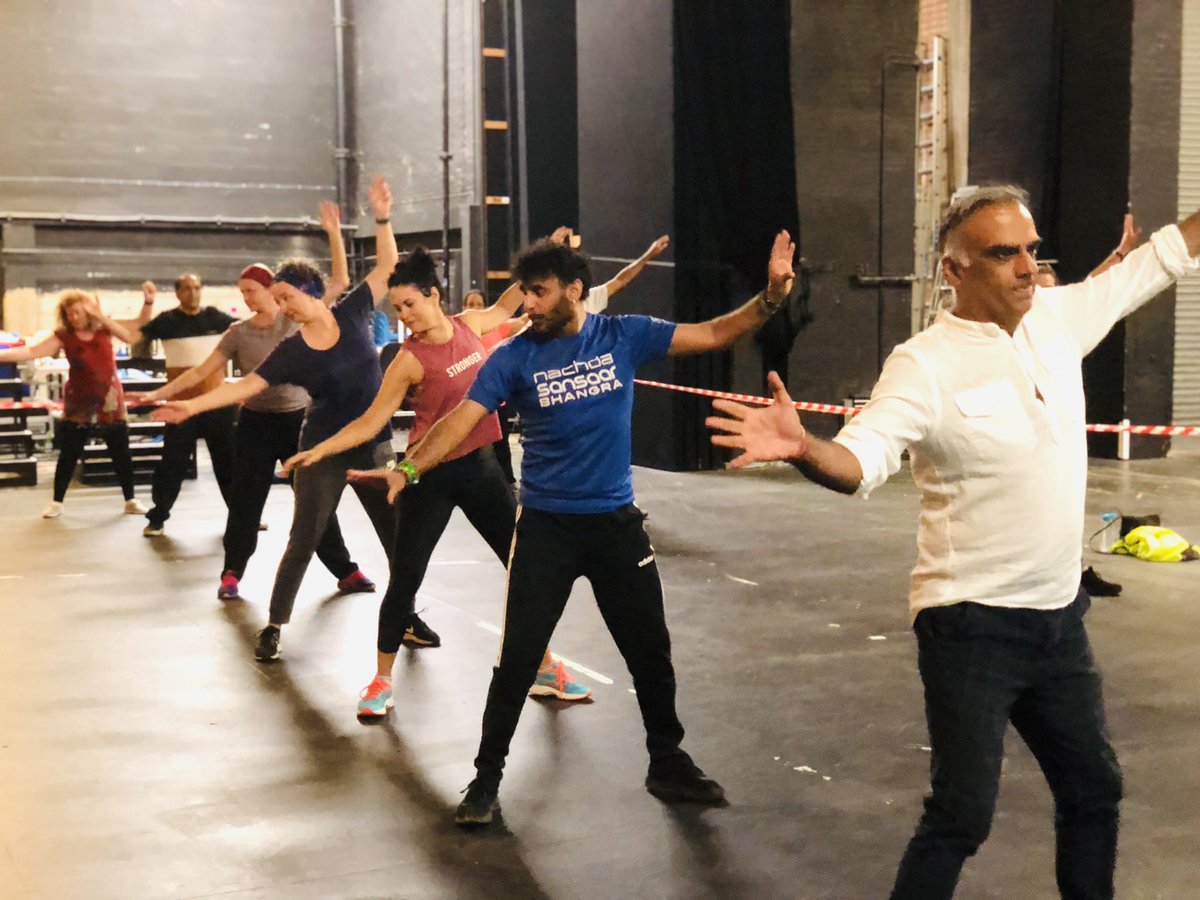 BeatFeet1's tweet photo. Thanks so much to @NottmPlayhouse for welcoming our Bhangra dance programme of workshops into their auditorium. The space is amazing! @NachdaSansaar @ace_national @LizWFoundation #nottingham #bhangra @HitDhol https://t.co/dB9SMzkDCw