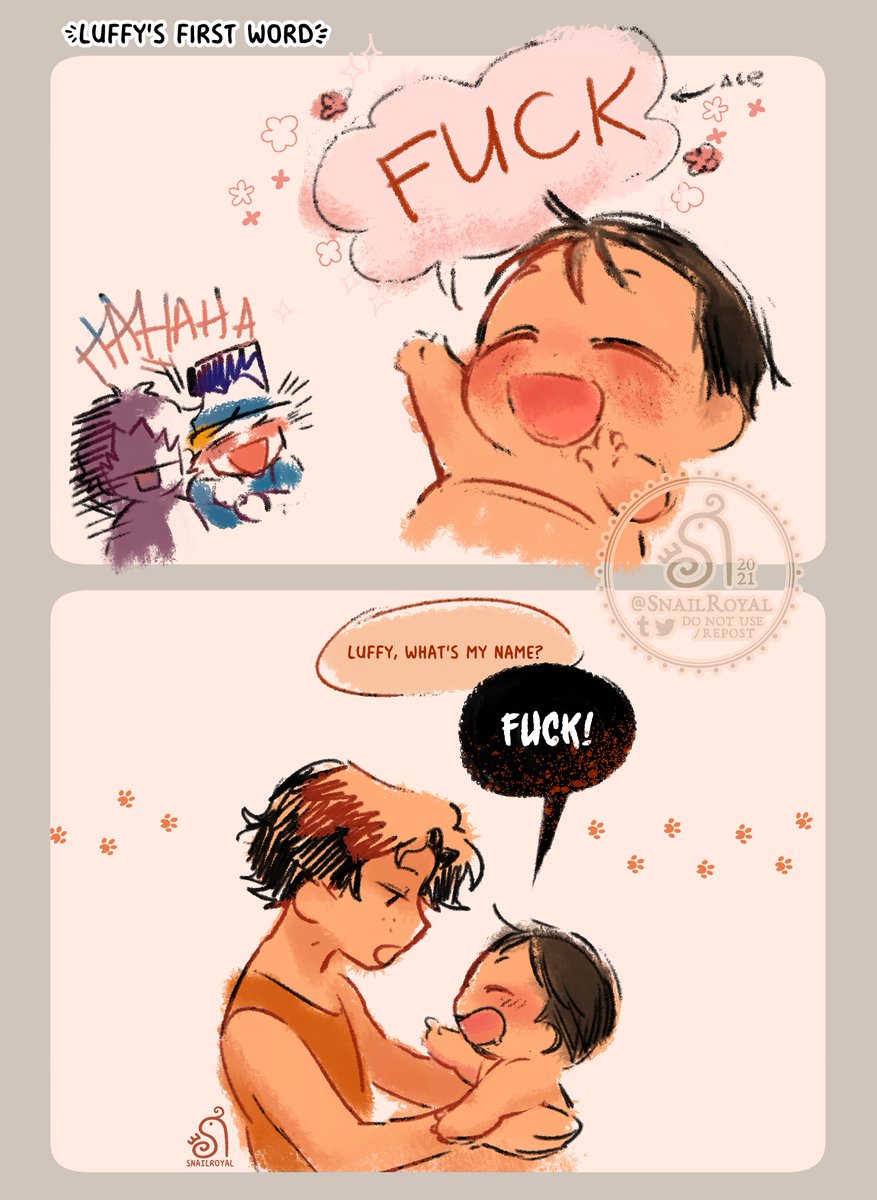 Ace will never forgive himself 😔🤬

[👶Sarah's baby luffy fic, link in thread] 