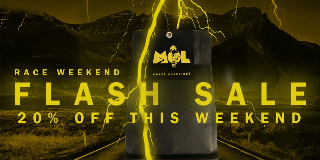 Molcaffe's tweet image. It's Milton Duff Road Race day so we're sharing the 🖤💛 with 20% off ☕. 
➡️Enter code: MR001 
↪At: molcaffe.cc/products/mol-c…
#coffeetime #discountcode