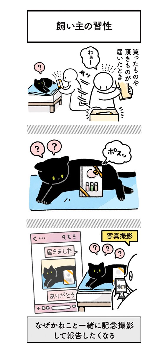 手に入れたものは真っ先にねこに供える習性がある飼い主の絵日記
#ろんの絵日記 