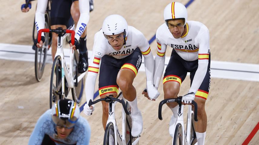🚀 Albert Torres y Sebastián Mora 🚴‍♂️, DIPLOMA OLÍMPICO en la prueba de #Madison #Tokyo2020  🚀

Su resistencia, velocidad, habilidad y buena lectura de carrera han llevado a <a href="/GoTorresGoMora/">GoTorresGoMora</a> hasta la 6ª posición. ¡GRAN TRABAJO! 👏👏

<a href="/RFECiclismo/">Real Federación Española de Ciclismo</a> 
#HacemosEquipo
#ElCorazónDeEspaña