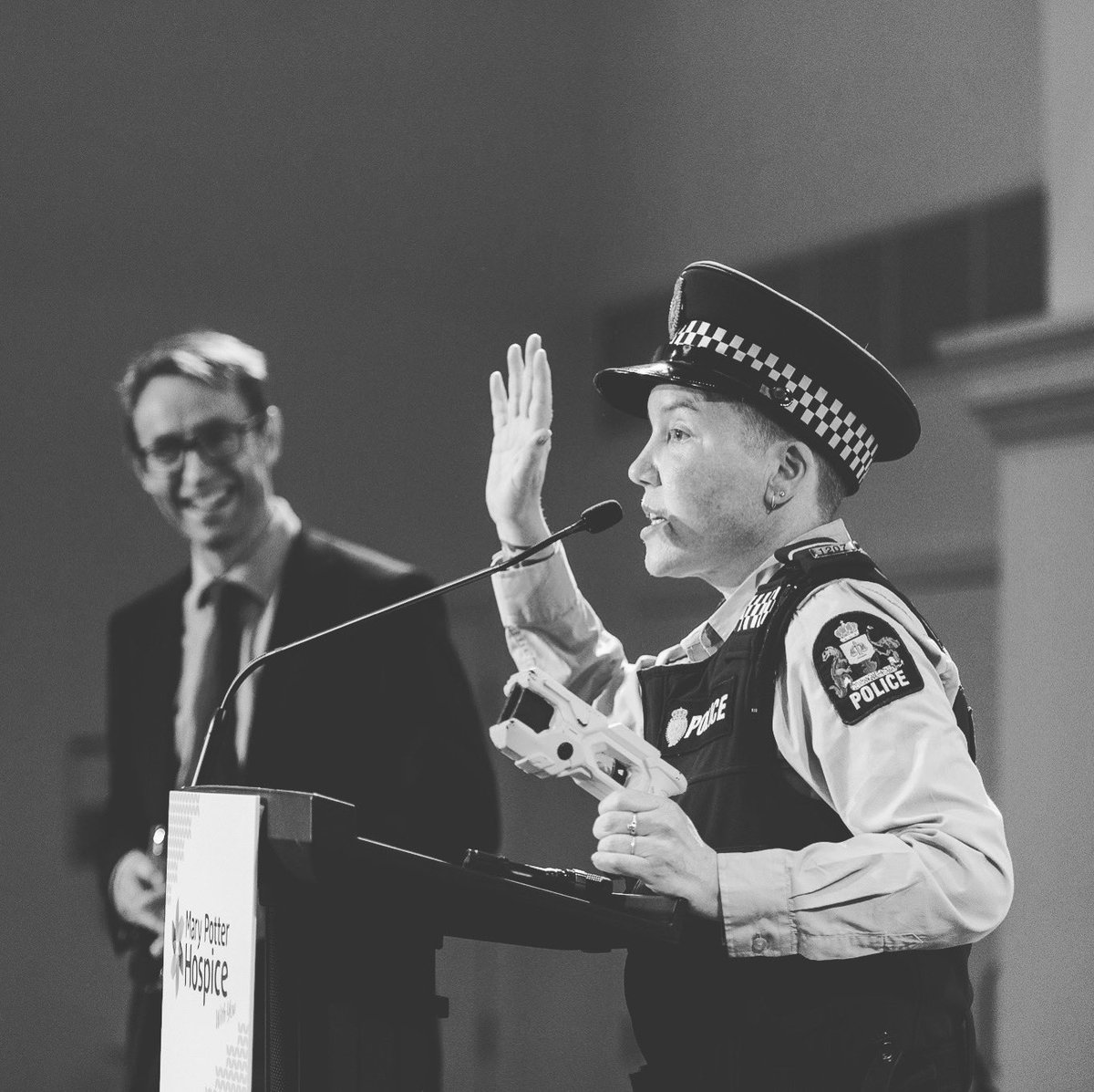 Not often you get to auction off Dr Ashley Bloomfield. Thanks <a href="/MaryPotterNZ/">Mary Potter Hospice</a> for letting me to attempt to facilitate their fundraiser. Hopefully Covid is going...going...GONE! (Or at least managed through a comprehensive vaccination programme)