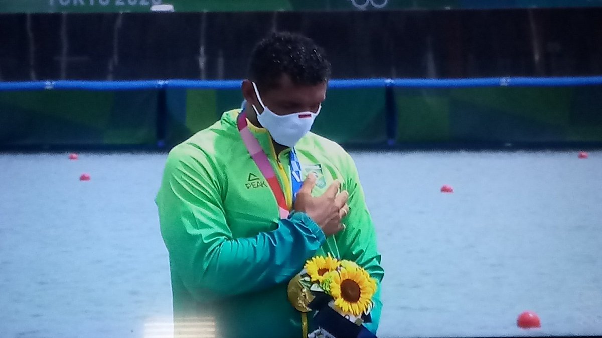 evertondefensor's tweet image. Ourooooooooo.  Na canoagem olimpica 1x 1.  Parabéns grande isaquias o brasil é o pais da canoagem!  Que orgulho irmão.