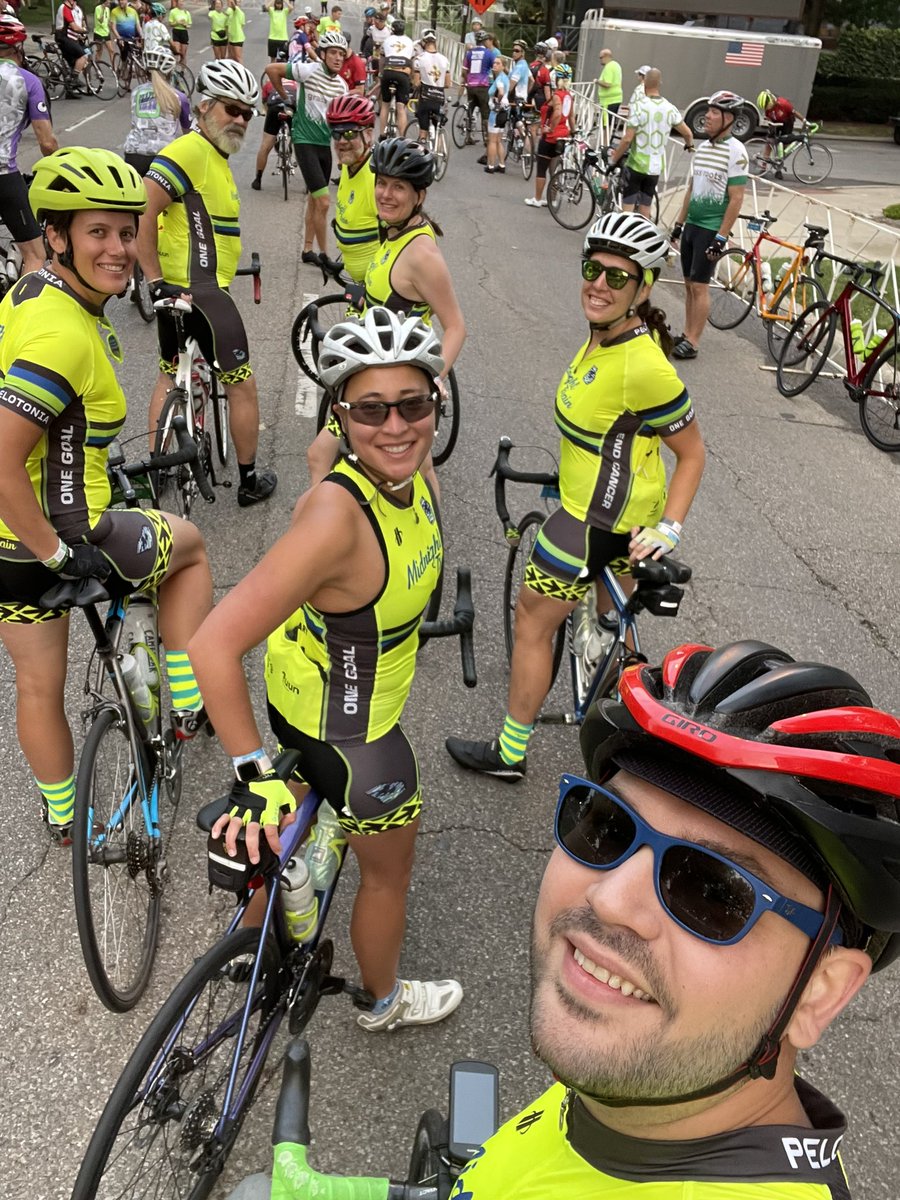 We are about to line up at the start — $75 to go for ENDING CANCER. Can you help me meet it during our 100 mi. ride? Pelotonia.org/Oddi 💯 goes to fighting cancer at <a href="/Pelotonia/">Pelotonia</a> <a href="/OSUCCC_James/">The James at Ohio State</a> LETS GO @GeorgiaMidnight