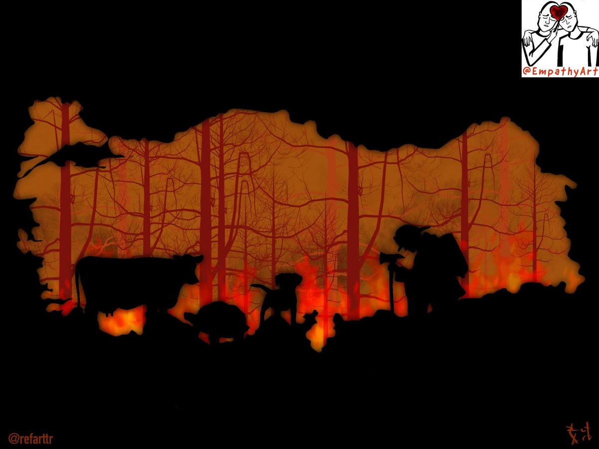 empathyArt's tweet photo. Yüreğim yangın yeri duyuyor musun sesleri
Yandı bütün hayaller yandı tüm kuş sesleri
Kırdılar bütün ümitleri ezdiler tüm çiçekleri
Boğulan ne canlar var haykırmak çare değil

Şiir @CizlavetKultur yazarlarndan @eminosmanuygur 
Resimler @empathyArt

Devamı👇
https://t.co/yZrCtY33rD https://t.co/LU1ExIHmtj