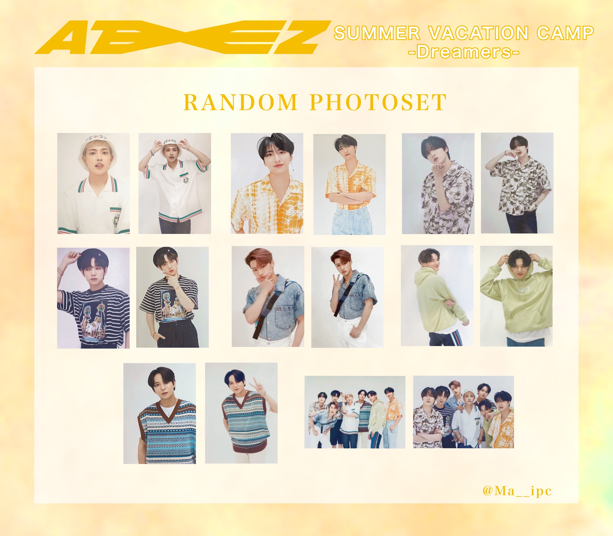 ATEEZ SUMMER VACATION CAMP 購入特典トレカ ソンファ ATEEZ SUMMER