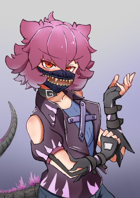 怪獣擬人化のtwitterイラスト作品 怪獣擬人化のtwitterイラスト作品