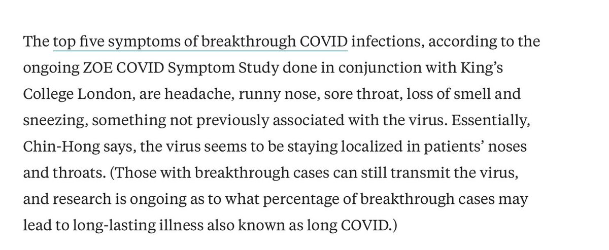 Haven’t seen this reported elsewhere: #COVID19 symptoms have changed a little and here’s what to look for, as reported in the <a href="/sfchronicle/">San Francisco Chronicle</a>.  sfchronicle.com/health/article…
