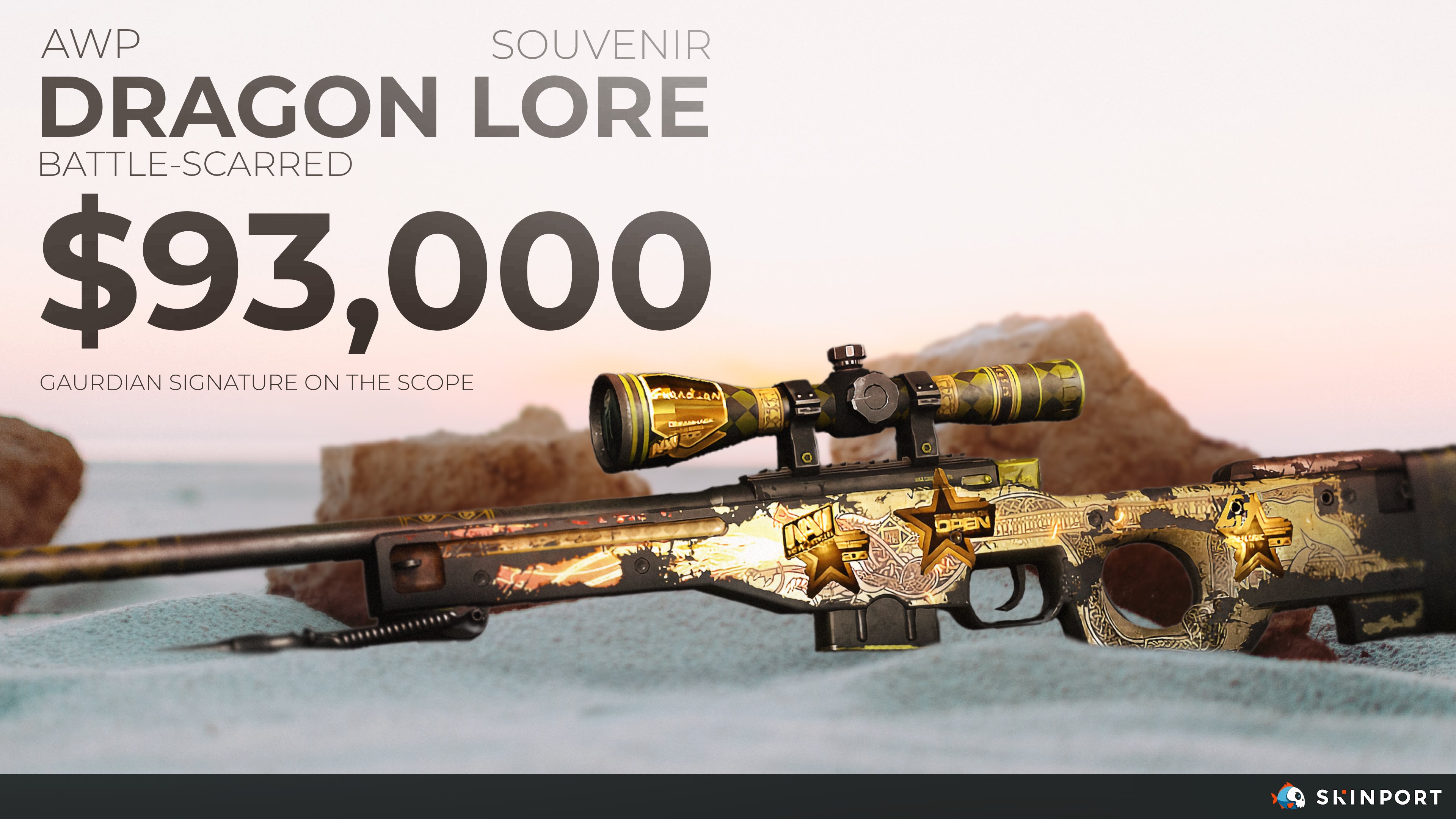 CSGORoll On X So This Souvenir AWP Dragon Lore FN In The, 49 OFF