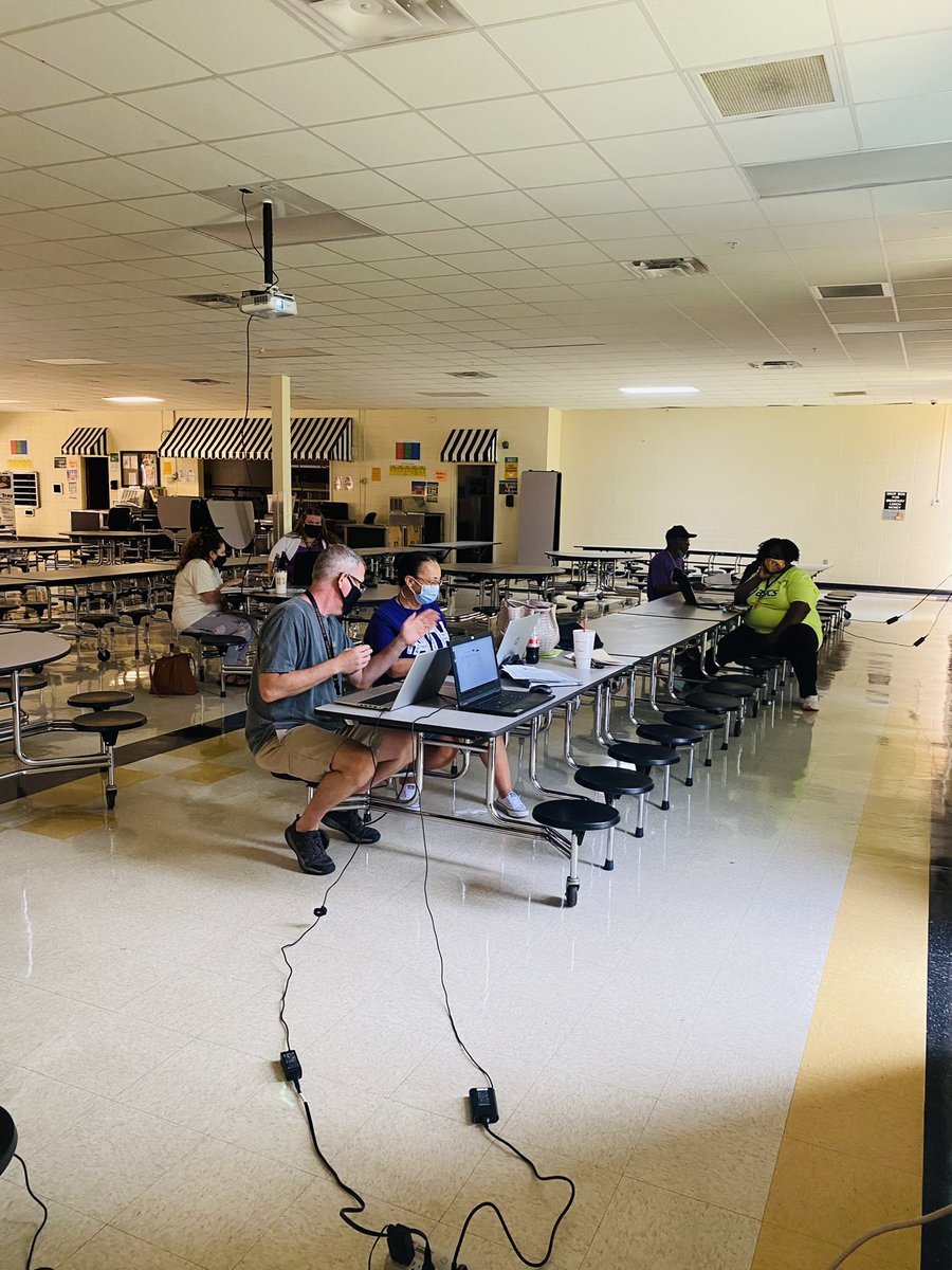 shs_amy's tweet image. AJHS teachers working hard on Canvas courses today! #ExpectExcellence #SOCSD #TECHcellence