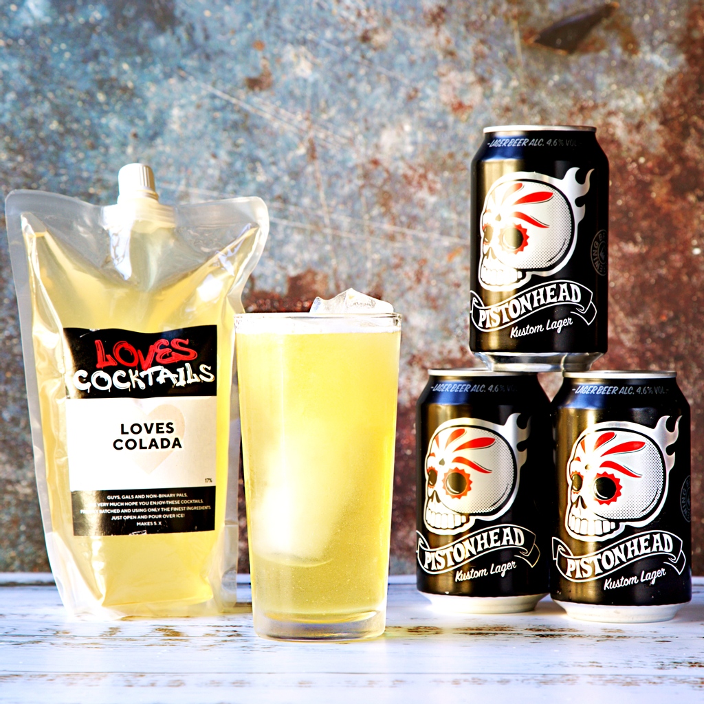 Happy #InternationalBeerDay? ⁠⁠🍻🍺🍻

We've been making delicious Piña Colager by blending our Loves Colada with <a href="/PistonheadLager/">Pistonhead Lager UK</a> our favourite beer!

#internationalbeerday #pistonheadlager #kustomlager #brutalbrewing #pinacolager #lovesat #lovesathome #lovescocktails