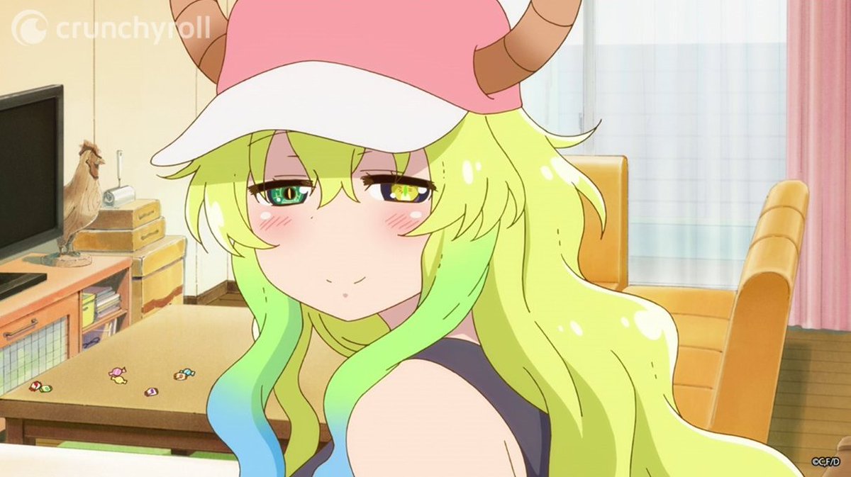 crunchyroll_la's tweet photo. Los ojos de Lucoa 💚

Anime: Miss  Kobayashi´s Dragon Maid https://t.co/i2i0JIREaO
