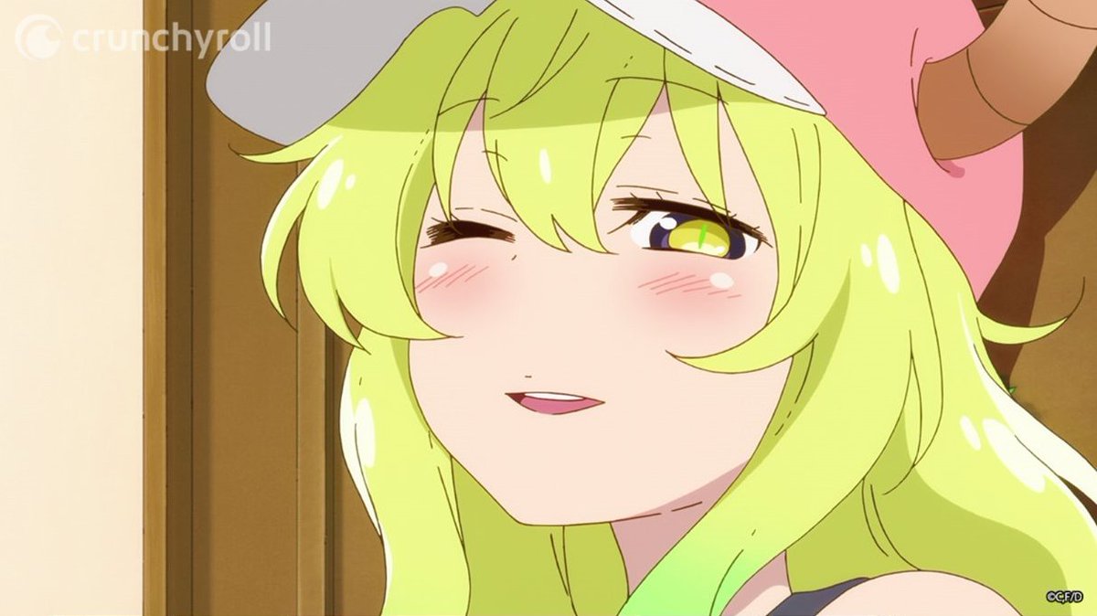 crunchyroll_la's tweet photo. Los ojos de Lucoa 💚

Anime: Miss  Kobayashi´s Dragon Maid https://t.co/i2i0JIREaO