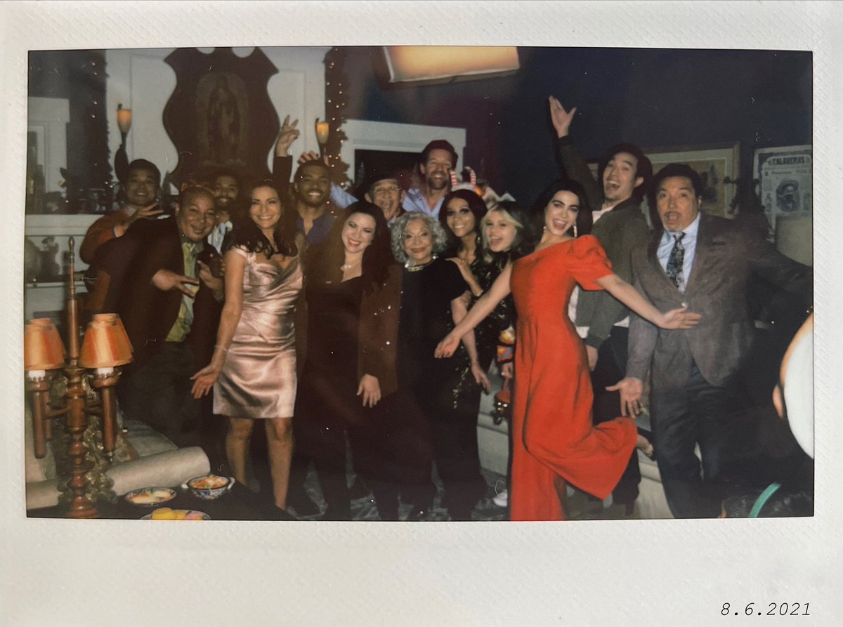 So happy to be a part of this incredible show with great artists and the fabulous <a href="/everythingloria/">♥ Gloria Calderón Kellett ♥</a> as our leader. All these smiles, all these wonderful, generous and creative people are now familia. It’s been a joy to live and love as Lily! Picture wrap on season 1 of #WithLoveTV