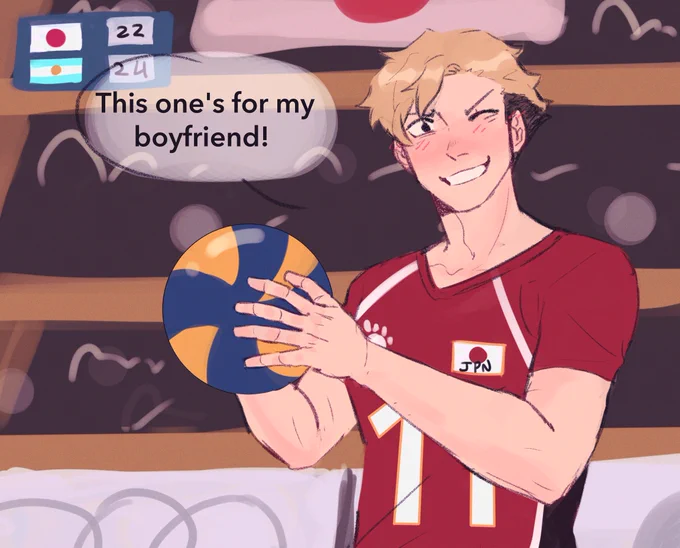 dedicated serve
#haikyuu #atsukita 