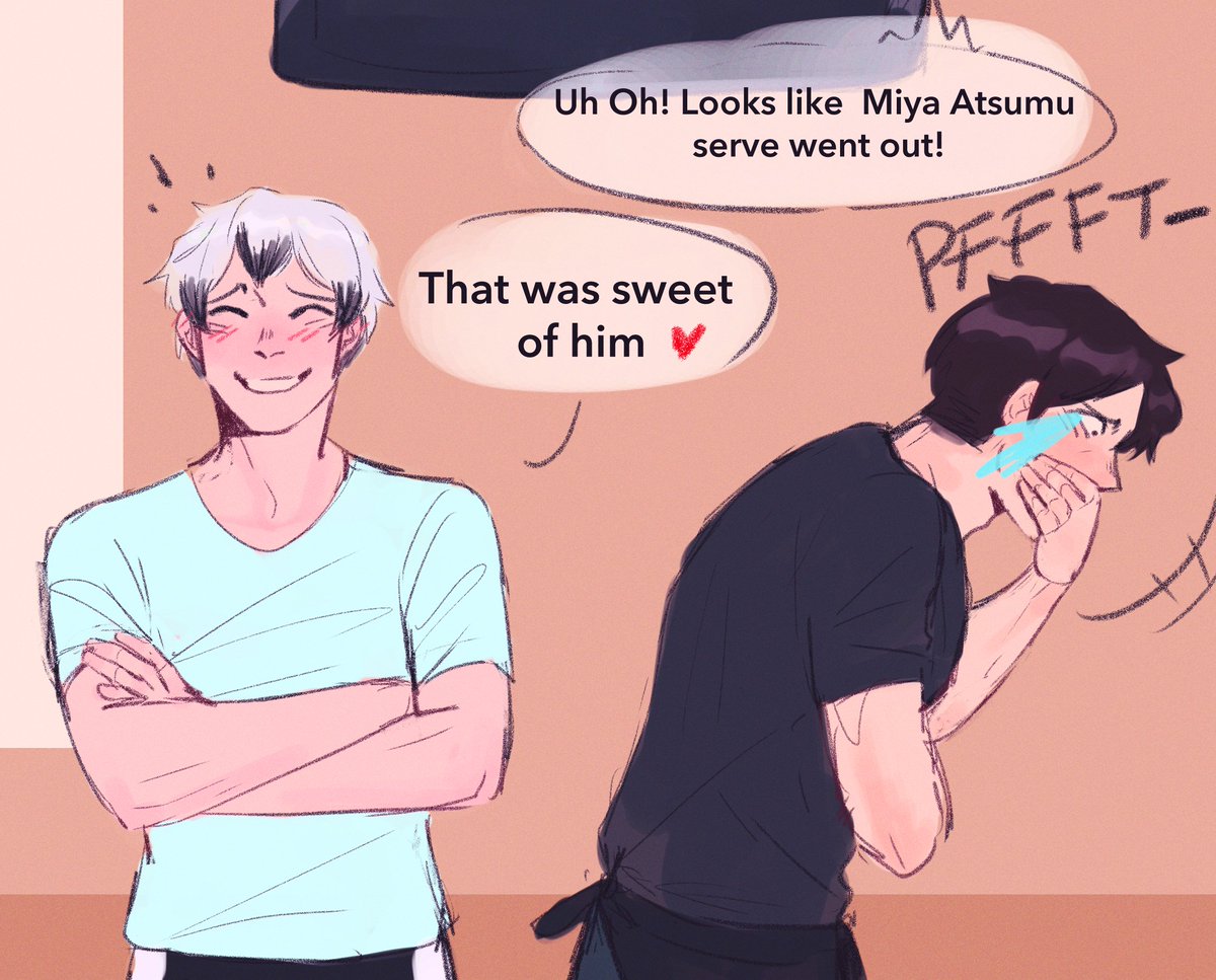 dedicated serve
#haikyuu #atsukita 