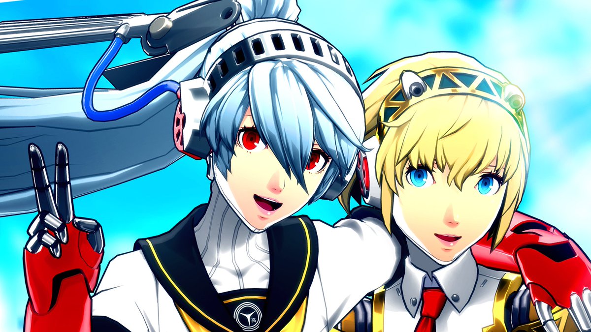 Labrys & Aigis Persona 4 Arena I like to imagine when they're not ...