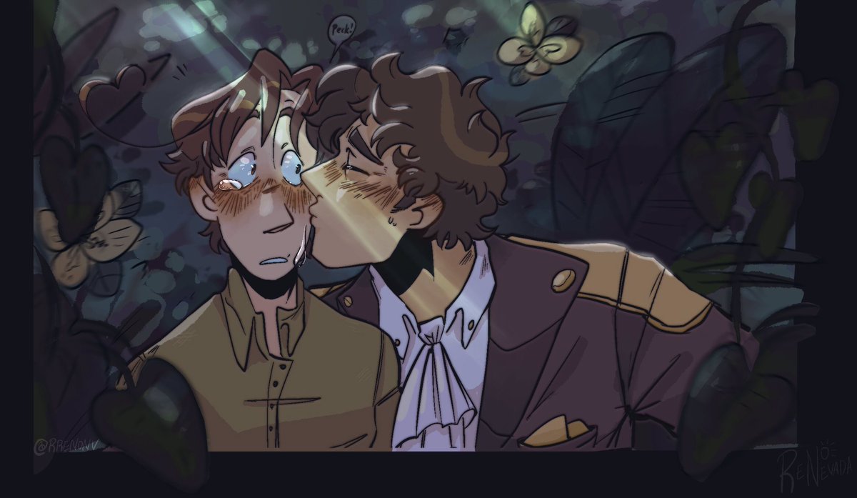 YodelBoogie's tweet photo. I am once again posting 3 thousand years later but here’s  a conclusion to a comic I will never finish 🗿🤌🏻 #hetaliaworldstars #hetalia #art https://t.co/nnfZcMIb00