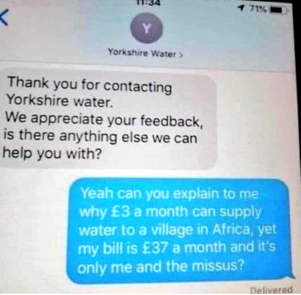 I want to see the reply to this.