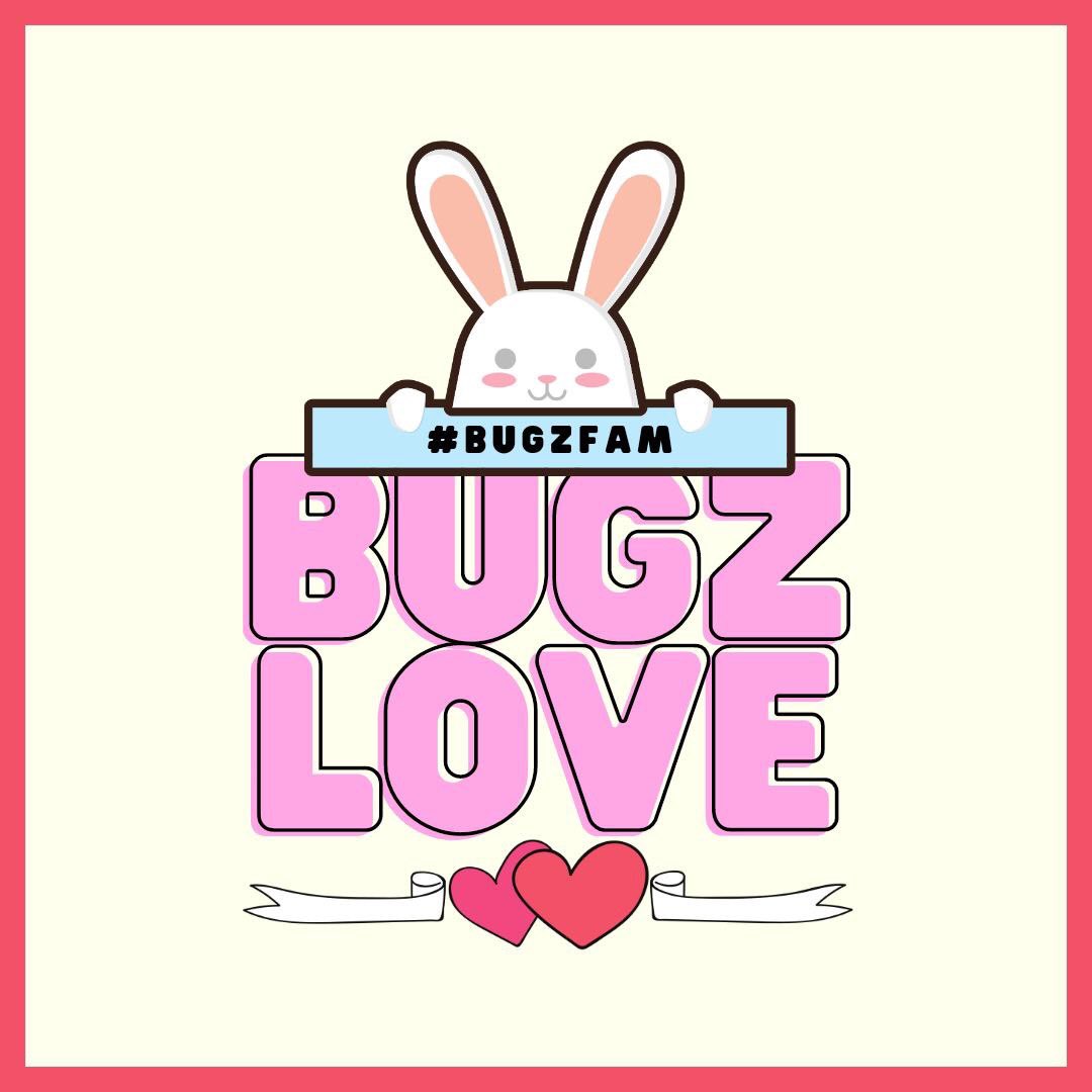 BugzKG's tweet photo. It’s time to begin my #bugzdesigncontest showcase! First up @heyitsleighh submission! Check out her amazing work! Give her a follow and send her #bugzlove! So much creativity and wonderful use of the bunny! 🌸 https://t.co/ALrvh7HQXW