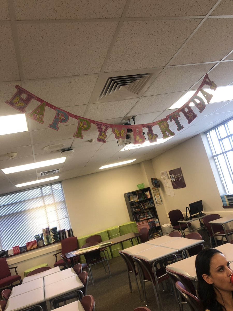 When you teach, sometimes summer birthdays don’t get the attention they should.  So thankful for a team who thought to take the time out to celebrate me now that we’re back.  All the feels ❤️ #BacktoSchool2021 <a href="/HumbleISD_SCHS/">Summer Creek High</a>